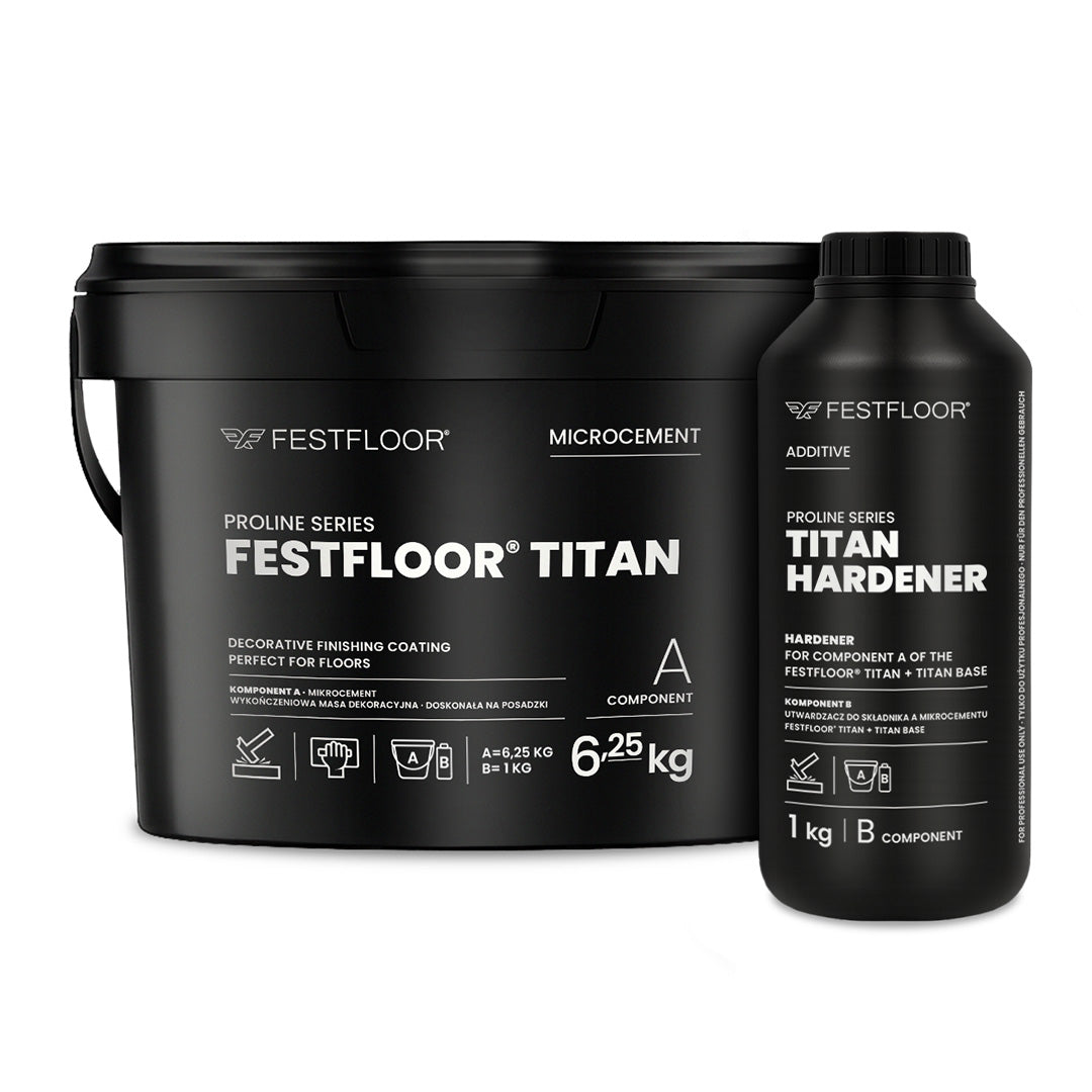 Mikrocement készlet padlókhoz FESTFLOOR TITAN - 10m²