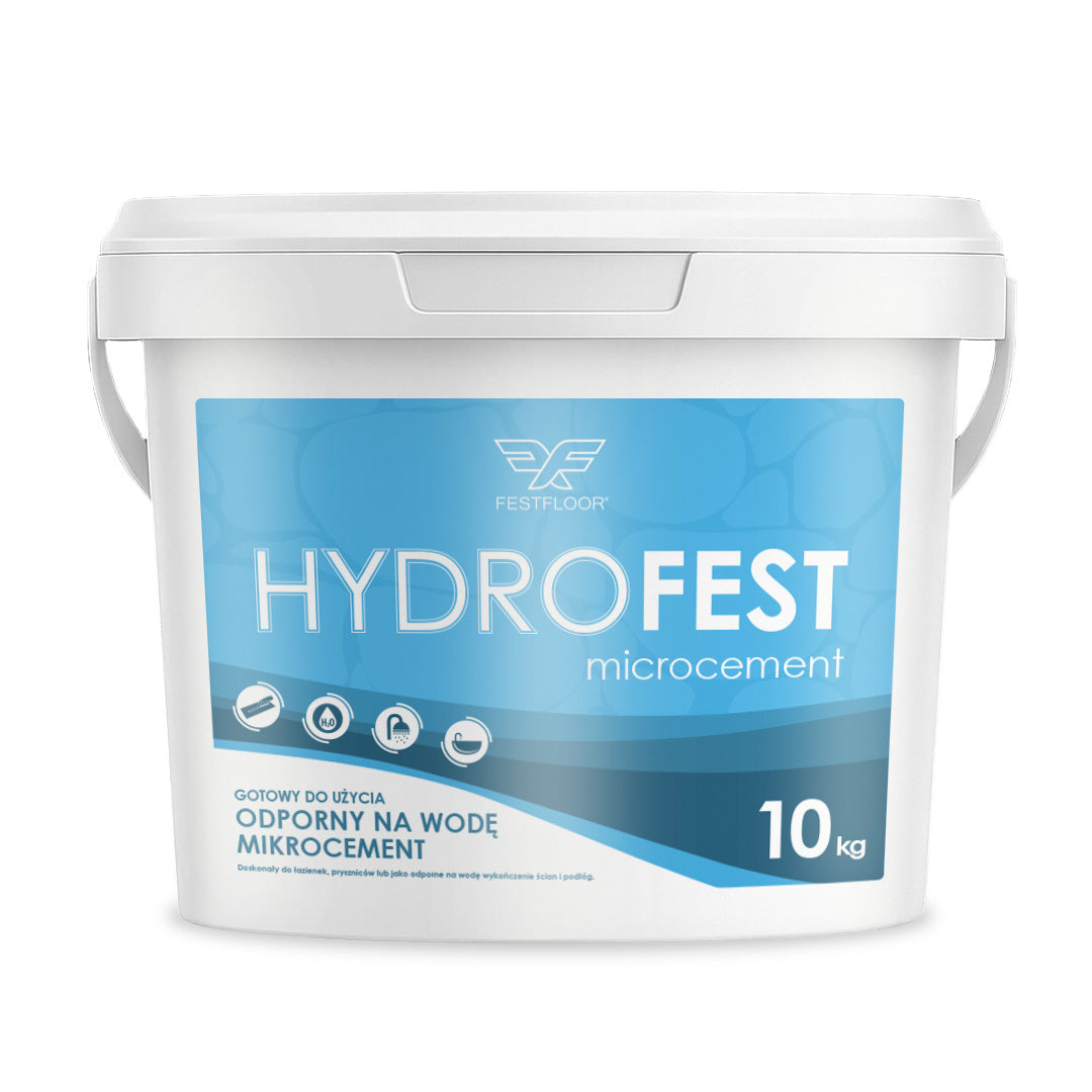 Mikrocement készlet fürdőszobai falakhoz HYDROFEST - 10m²