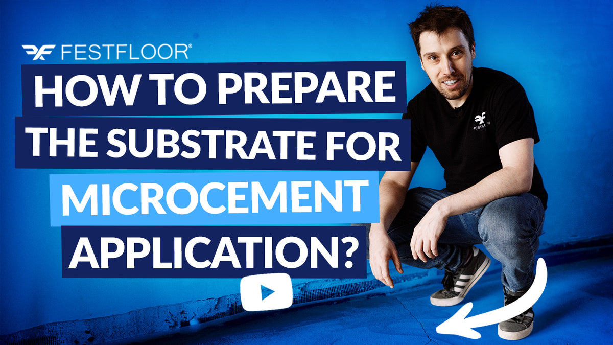 Hogyan ellenőrizzük és készítsük elő az aljzatot a mikrocementhez?